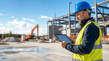 Construction PM evaluates field labor utilization 
