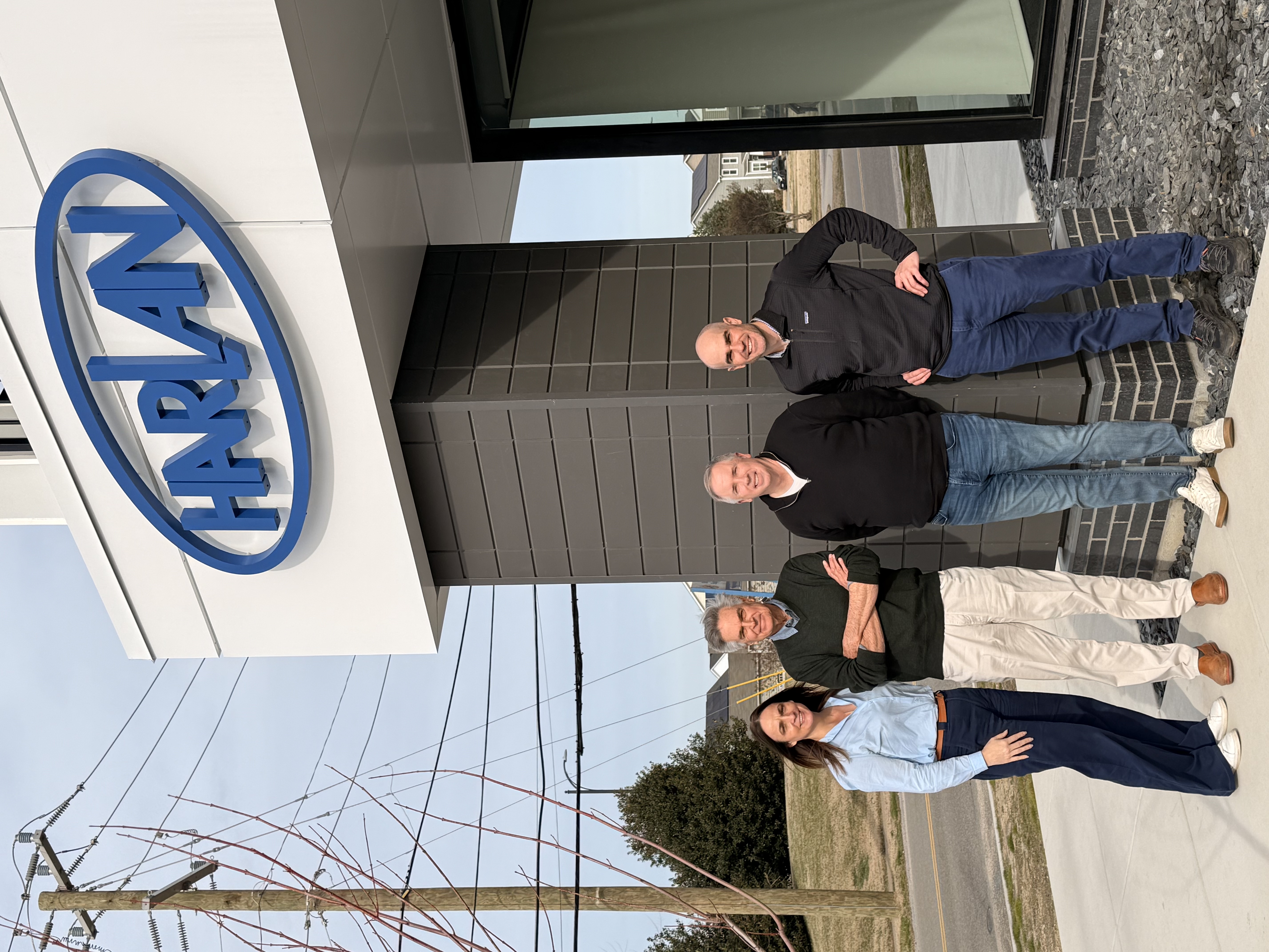 Civil CFO visits Harlan Construction