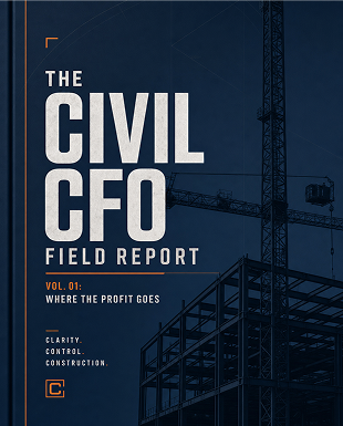 The Civil CFO Field Report Vol. 01 Cover